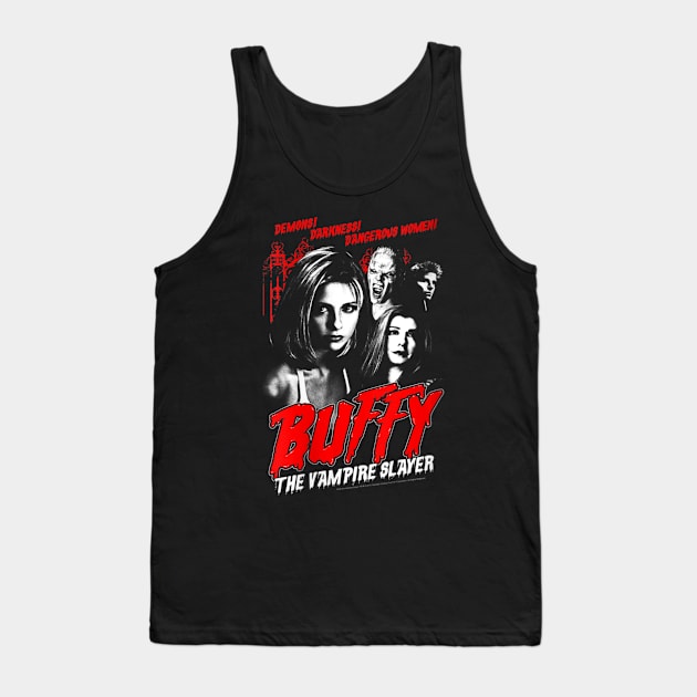 buffy the vampire slayer Tank Top by snoddyshop